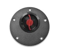 Para DUCATI Para PANIGALE V4 SR SP 2018-2025 V2 2020-2025 Con Llave Y Cerradura Tapón Del Depósito Gasolina Tapa Llenado Combustible Tapa tanque combustible motocicleta(Black Red S)