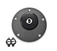 Para DUCATI Para PANIGALE V4 SR SP 2018-2025 V2 2020-2025 Con Llave Y Cerradura Tapón Del Depósito Gasolina Tapa Llenado Combustible Tapa tanque combustible motocicleta(Negro)