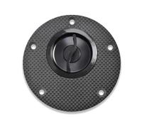 Para DUCATI Para PANIGALE V4 SR SP 2018-2025 V2 2020-2025 Con Llave Y Cerradura Tapón Del Depósito Gasolina Tapa Llenado Combustible Tapa tanque combustible motocicleta(Negro S)