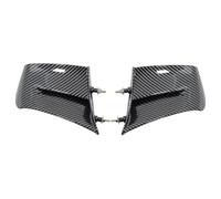 para Ducati para Panigale V4 V4S V4R 2022-2023 Motocicleta Winglets Paneles Laterales ala Fija Aerodinámica Carenado Deflector De Aire ala de Carenado de Moto(Glossy Carbon Paint)
