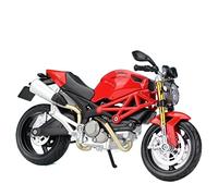 Para Ducati Street Fighter S, Multistrada 1200s, 1: 12 Modelo De Motocicleta Simulado Escultura Realista De Carreras Regalo Decoración Objeto Decorativo(Monster 696 Red)
