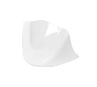 para Dyna para Fat para Bob Modelos 2006-2018 Cubierta De Carenado Presa Aire Alerón Barbilla Frontal Inferior Motocicleta Carenado Lateral(Blanco)