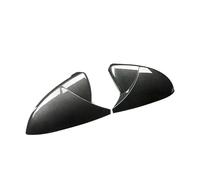 Para E-Golf MK7 Variant MK7.5 R Cubierta Espejo Retrovisor Delantero Coche(Carbon fiber look)