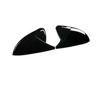 Para E-Golf MK7 Variant MK7.5 R Cubierta Espejo Retrovisor Delantero Coche(Glossy Black)