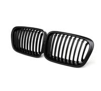 Para E46 4 Puertas 1998 1999 2000 2001 Parrilla Delantera Estilo Listones Accesorios Para Coche(Matt black)
