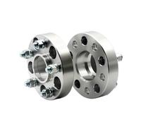 Para E65 Para COUNTRYMAN 12 523 2 piezas 15/20/25/30/35/40/45/50 mm Adaptador espaciador de rueda PCD 5x120 CB 72,5 Adaptador Espaciador Rueda Aluminio(2PCS 30mm Silver)