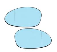 Para E90 E91 E87 E88 2004-2009 E46 Espejo Retrovisor Izquierdo Derecho Calefacción Azul Blanco Gran Angular Automático Cristal Retrovisor Lado(Blue L R)