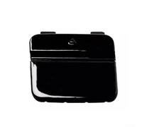 Para E90/E91 Serie 3 Sedan (2009-2011) Tapa de gancho de remolque de parachoques trasero - ABS negro clip de repuesto para 328i, 335i