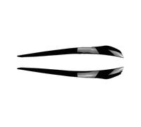 Para E92 E93 2007 2008 2009 2010 2011 2012 2013 2014 Faro Delantero Ceja Párpado Párpados Tapa Ceja faro coche(Negro brillante)