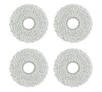 Para ECOVACS C ForOMNI Paños de fregona de repuesto compatibles con aspiradora Pro T50 Max T50 Pro S Pro S (4 piezas)