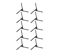 Para ECOVACS para DEEBOT X2 y para OMNI X2 Pro X2 Robot Aspirador Cepillo lateral de repuesto - Cepillo de limpieza de plástico premium, 1.77 pulgadas de diámetro, paquete de 10 o 20, (10 piezas)