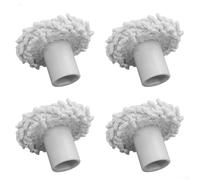 Para Ecovacs X2S Kit de paño de repuesto para aspiradora robótica, paquete de 4 almohadillas adjuntas con borde azul