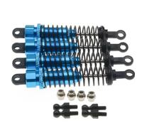 para Ecx Barrage Temper para Rgt 136100 Ftx para Outback 1-10 1-12 1-18 4 Piezas Aleación Amortiguadores Delanteros Y Traseros Amortiguador Ajustable RC