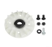 Para EGO - Kit de cuchillas de cortacésped de doble hoja de 21 pulgadas para LM2130SP LM2150SP LM2160SP con ventilador de construcción de perno central arandela pernos de soporte tuercas de bloqueo