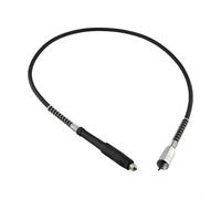 Para eje flexible para herramientas de grabado giratorio y pulido compatible con portabrocas de 3,175 mm permite un trabajo de precisión en lugares difíciles de alcanzar