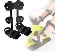Para Ejercitador De Pedales Con Soporte Protector De Piernas, 1 Par De Soportes De Fijación De Tobillo De Pierna, Antideslizante, Entrenador De Rehabilitación Para Ancianos Y Discapacitados,pair