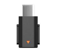 Para el adaptador de teléfono móvil DJI Mic Mini, conéctelo a un teléfono móvil tipo C