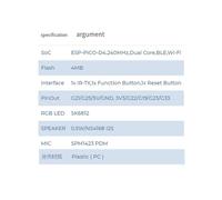 Para el Altavoz Inteligente Programable Atom Echo con Kit de Desarrollo de Internet de las Cosas WiFi Esp32 Integrado