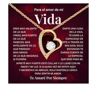 Para El Amor De Mi Vida - Eres Más Valiente De Lo Que Crees, Collar De Joyería De Mujer, Regalos Para Esposa/Novia Día De San Valentín, Aniversario, Navidad O Cumpleaños, De Marido/novio, Collar De