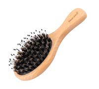para el cabello de cerdas para mujeres, para el cabello relajante - cermeo de cerebro para el cabello frizzy reducido con mango de madera - Accesorios de preparación para calmar el peine para el hogar