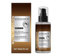 Para El Cabello, Suavidad Y Potenciador De Brillo, 30 Ml, Tratamiento Nutritivo, Protección Térmica No Grasa Fórmula, Reduce Las Puntas Abiertas, Para El Cuidado Diario, Uso Nocturno, Viajes, H