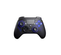 Para el Controlador de Juegos Inalámbrico para PS4 para P4/Steam/PC Botones de Cristal de Luz RGB Sensor Hall Joystick A