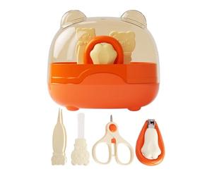 para el cuidado del recién nacido - Estuche de 10,5 X 9 X 7 Cm, De Almacenamiento De Higiene Portátil, Tijeras Para Dedos Y Dedos Para Niños | Regalo De Recepción De Regalo Para