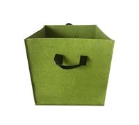 para el cultivo de plantas, maceta de fieltro para jardinera cuadrada grande de 16 galones 45 x 45 x 45 cm | Contenedor de tela no tejida espesada, favorece el crecimiento de las raíces