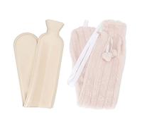 Para el invierno para la forma de tira para 2000 ml para la cubierta suave para el cuello -Hombro caliente para la botella de agua caliente Nota: El título anterior se crea de acuerdo con los