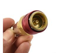 Para el lado alto R134A Adaptador de conexión rápida para sistemas automotrices A/C Material de latón