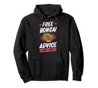 Para el maestro de jardinería de bonsái Consejos gratuitos sobre bonsái solo pregunte Sudadera con Capucha