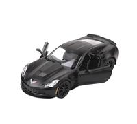 para El Modelo De Superdeportivo De Aleación Fundida A Presión Chevrolet Corvette C7 1/36 Que Simula Una Carrocería De Metal con Un Tirón