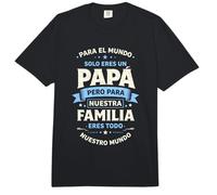 para El Mundo Solo Eres Un Papá Familia Comfort Colors Adult Heavyweight T-Shirt