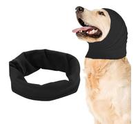 para el oído para perros - Cotton Soft Calming Hood Adjustable S/M Durable | Dog Neck And Ear Warmer Cover, Pet Snood For Noise Control | For Small Medium Large Breeds Grooming Bath Walking
