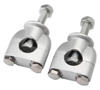 Para Elevador Manillar Motocicleta ATV Dirt Bike Juego 2 Abrazaras Montaje Motocicleta Alzas Manillar