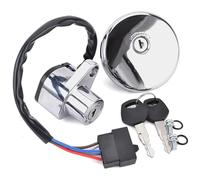 Para EN500 VN800 Para Vulcan 500 800 Para Classic Para Drifter Para LTD 2001-2009 27005-1188 Llave de encendido Barril Encendido Moto