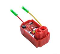 Para encendido Cdi Racing, encendido de rendimiento de 6 pines para motocicleta GY6-125 CG-125 LF-110, 4 límites de velocidad 6000-12000RPM interruptor táctil, módulo ABS rojo (para GY6-125)