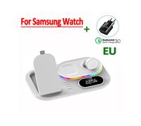 (Para enchufe Samsung UE) Soporte de carga inalámbrica 4 en 1 de 30 W para iPhone 14 13 12 11 X Apple