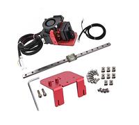 Para Ender3 CR10 - Extrusora de rieles lineales de accionamiento directo, guía de 310 mm/375 mm con soporte de plano trasero fijo