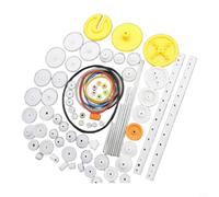 para engranajes Plásticos 0.5M Para Robótica DIY para engranajes | 82 piezas variadas, 0.5, compatible entre sí, ideal robótica educativa, plástico resistente
