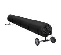 para enrollador de cubierta solar De Tela Oxford 420D Con Correa Ajustable | Almacenamiento Enrollador Solar Piscina Para Exterior, Jardín, Patio, Protección Lluvia, Sol, Nieve, Garaje