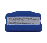 Para Epson Stylus Pro 4000/4800/4880/7600/7800/9600/9800 Chip Resetter - Restablece los chips de cartucho de tinta al completo, compatible con tintas de recambio de terceros, para fotos profesionales