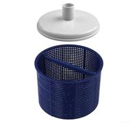 Para equipo de piscina Hayward SP1075 SP1076 SP1077, cesta de skimmer SPX1082CA y kit de placa de vacío SP1106, reemplazo ABS robusto para piscinas en el suelo (azul)