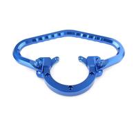 para ER4N ZX6R ZX10R Z1000 Z800 Z750 ER6N ER6F ZX14R Empuñadura Delantera Pasajero Moto Barra Agarre Tanque Combustible Apoyabrazos Barra Agarre Motocicleta(Azul)