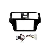 para ES250 ES300 ES330 2001-2005 2006 Automóvil Marco 9 Pulgada Pantalla Android Salpicadero Panel Auto Estéreo Placa Montaje Fascia Marco de Radio(Marco-canbus-Negro)