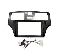 para ES250 ES300 ES330 2001-2005 2006 Automóvil Marco 9 Pulgada Pantalla Android Salpicadero Panel Auto Estéreo Placa Montaje Fascia Fascia del Panel de Radio(Marco-canbus-Gris)