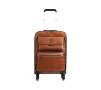 Para esas escapadas rápidas donde el estilo se une a la funcionalidad, el trolley Jekyll & Hide Montana es tu compañero perfecto. Fabricado en cuero suave, este equipaje de mano premium cuenta con un