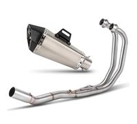 Para Escape para R3 para MT03 para R25 para MT25 2015-2024 silenciador de tubo de cabezales Escape motocicleta con línea DB Killer Silenciador moto(B)
