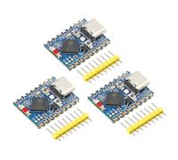 para ESP-32 Mini Placa de Desarrollo Binghe 3 Piezas para ESP-32-Zero Módulo Basado en Processore Dual-Core 2.4GHz WiFi Bluetooth Frecuencia de Funcionamiento 240MHz Compatible con Arduino