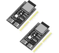 Para ESP-32 Tarjetas de desarrollo Binghe 2 piezas para ESP-32-DevKitC-1-S3 con WROOM-1-N16R8 Tarjetas de desarrollo 16M Expansión flash externa 8M PSRAM con WiFi, Bluetooth 5.0 Compatible con Arduino